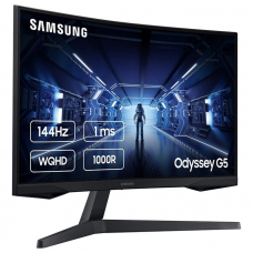 Mонітор Samsung 27 Odyssey G5 C27G55TQWI Black